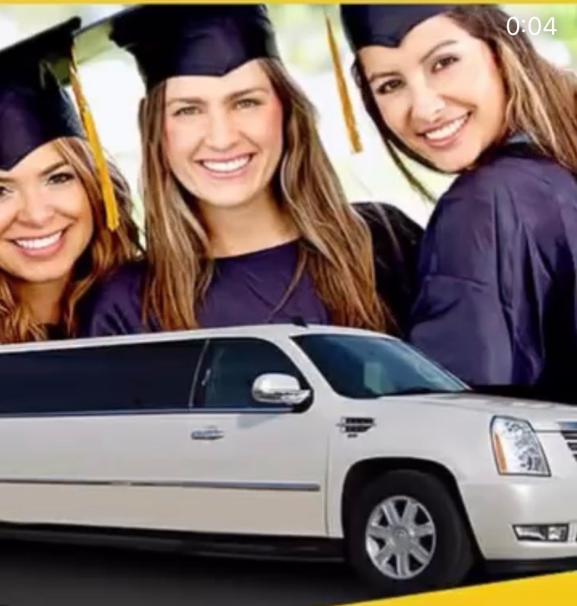 Luxury limousine for special events